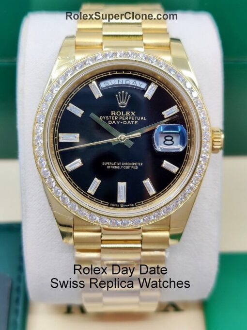President bracelet Rolex day date Swiss replica watches
