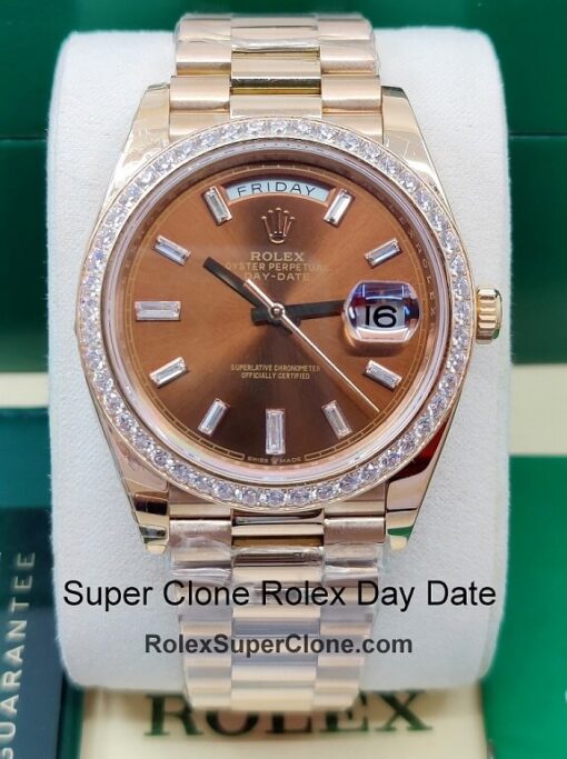 the best super clone Rolex day date replica watches