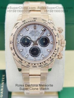 Rolex Daytona meteorite dial super clone watches