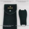 Rolex Green Velvet Travel Pouch with Insert