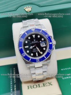 rolex submariner blue bezel