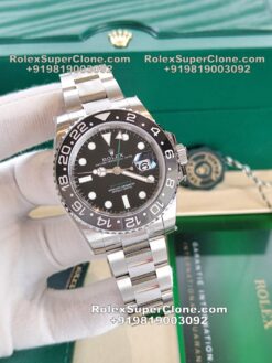 rolex gmt master 2 bruce wayne oyster replica