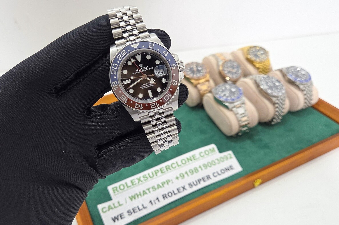 Rolex GMT Master II Pepsi super clone watch for sale