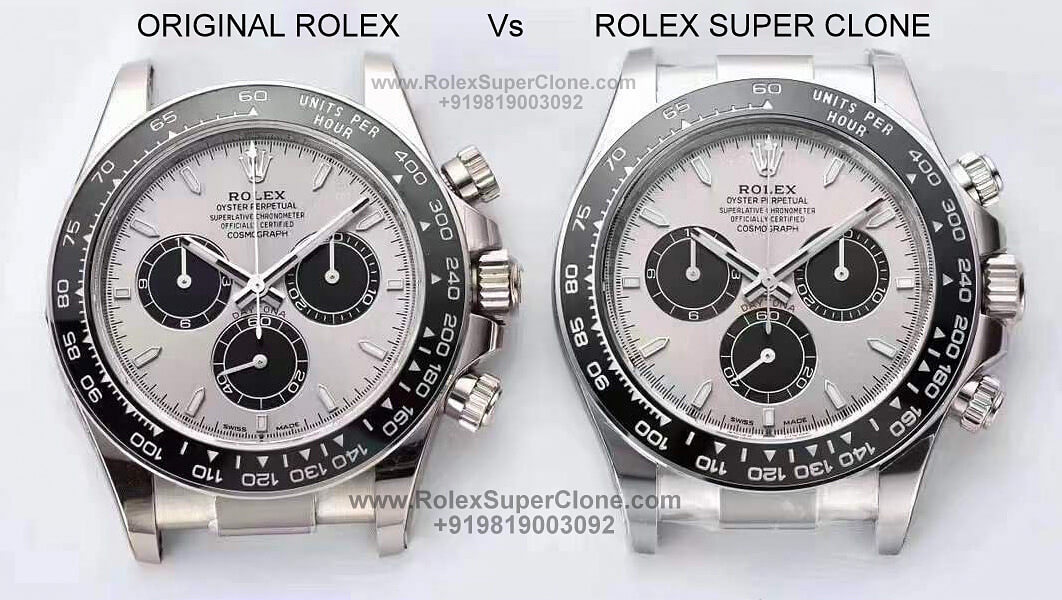 super clone vs real rolex comparison