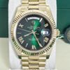 rolex day date green ombre dial weighted