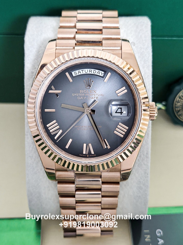 rolex daydate slate ombre dial