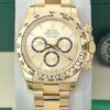 rolex daytona yellow gold weighted version