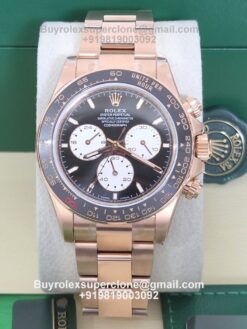 rolex daytona le mans rose gold watch