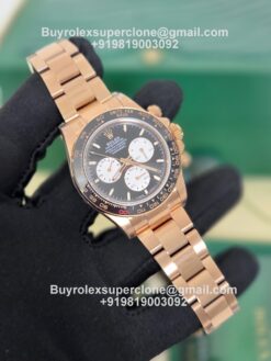 Rolex Daytona Le Mans rose gold super clone watch
