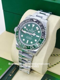 rolex gmt master 2 sprite green dial