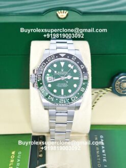 rolex gmt master ii sprite green dial oyster bracelet